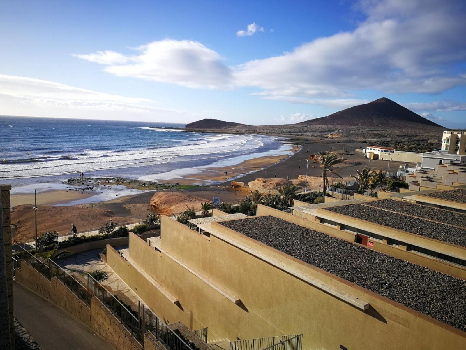 Alquilaencanarias El Medano Spectacular Terrace And Sea Views A Exterior photo